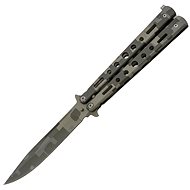 JKR Butterfly, camouflage, green - Butterfly Knife