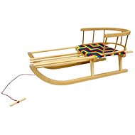 Vespagarden Children's beech sledge with backrest - Sledge