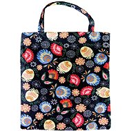 4sleep Tapestry shopping bag 35 × 42 cm, Folk, black - Shopping Bag