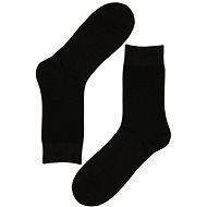 Senzanakupy Bambusové vysoké ponožky 39 – 42, čierne, 30 ks - Ponožky