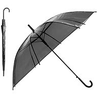 APT Černý průhledný deštník 91 cm - Umbrella