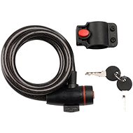 Hurtnet Security keyed bike lock with handle 100 cm, black - Bike Lock