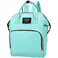 Kruzzel 8913 Women's City Backpack 2in1, mint - City Backpack