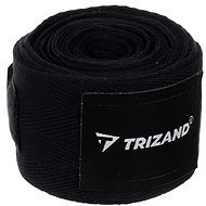 Trizand 23015 Boxing bandages 2 pcs, 4 m, black - Bandage