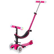 Micro Mini2grow Deluxe Magic LED pink - Children's Scooter