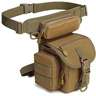 Verk 14455 Tactical thigh bag brown - Travel Bag
