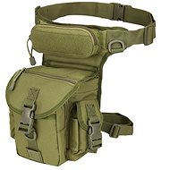 Verk 14455 Tactical thigh bag green - Travel Bag