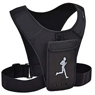 Verk 14441 Running vest with pocket, black - Running Vest
