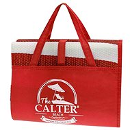 CALTER® - pad bag with inflatable cushion, red - Beach lounger