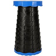 KIK KX4981 Telescopic folding chair blue - Folding Stool