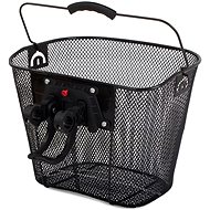 Verk 14268 Handlebar basket with clip black - Bike Basket