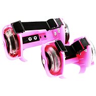 APT AG234A Illuminated LED shoe wheels, pink - Shoe Wheels