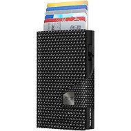 Tru Virtu Click & Slide screen size Carbon Black Wallet with coin compartment leather - Wallet