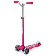 Micro Maxi Deluxe Pro LED pink - Children's Scooter