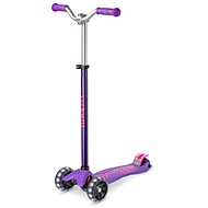 Micro Maxi Deluxe Pro LED purple - Children's Scooter