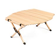 Naturehike Rolling wooden table octagon - Camping Table
