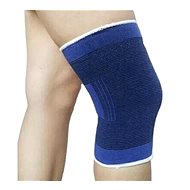 MDS Sports elastic knee bandage, blue, 2 pcs - Knee Support