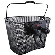 Trizand 23557 Handlebar basket with clip black - Bike Basket