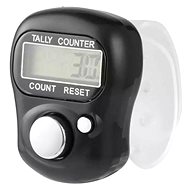 APT Universal Digital Counter with LCD Finger Display Black - Fitness Accessory