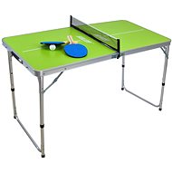 SULOV® Mini folding table, green with accessories - Table Tennis Table