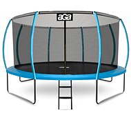 Aga Sport Exclusive Trampoline 430 cm light blue, protective net, ladder - Trampoline