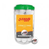 DHS 3*** 36 pcs celluloid white - Table Tennis Balls