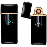 APT USB Plazmový zapalovač s LED indikátorem baterie černý - Lighter