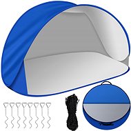 Trizand 23862 Beach tent, self-folding, 220 × 120 × 100 cm, blue - Beach Tent