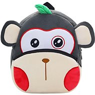EXCELLENT Suede backpack grey - monkey - Backpack