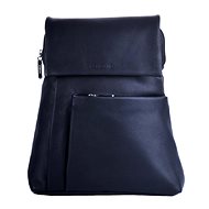 Estelle Women's leather backpack ET-0145 black - City Backpack