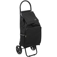 5five Simply Smart Shopping bag on wheels, black - Shopping Trolley