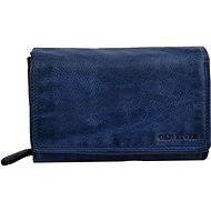 Old River Women's leather wallet WS-6022 blue - Wallet
