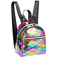 Excellent Sparkly Sequin Backpack - Rainbow - Small Backpack
