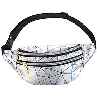 APT BQ58A Kidney bag with adjustable belt 86 - 112 cm silver - Bum Bag