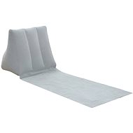 APT Beach mat with inflatable cushion grey - Beach lounger