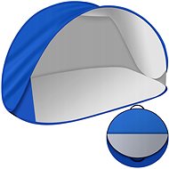 Trizand 23477 Self-folding beach tent, 150 × 100 × 80 cm, blue - Beach Tent