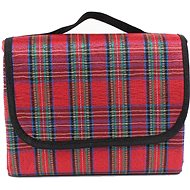 4Sleep Pikniková podložka 145 × 175 cm XXL, červená - Picnic Blanket