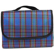 4Sleep Pikniková podložka 145 × 175 cm XXL, modrá - Picnic Blanket