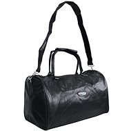 Cappa Racing Algarve black leather travel bag 40 l - Travel Bag