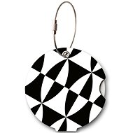 Addatag - Black and white - Luggage Tag
