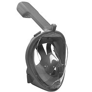 Surtep Full-face snorkelling mask for adults S/M, grey - Snorkel Mask