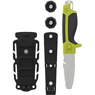 Gear Aid Knife TANU™ green + B. C. D. Adapter - Diving Knife