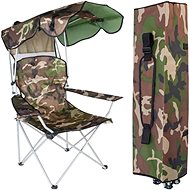 Malatec Folding chair with canopy Panama camouflage - Camping Armchair