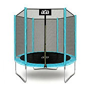 Aga SPORT TOP trampoline 180 cm light blue + protective net - Trampoline