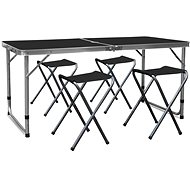 Aga Camping folding set black - Camping Set