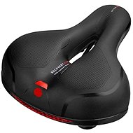 MDS Gel bicycle saddle with ventilation hole black - Saddle