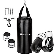 Tectake Boxing set with gloves and bag - black - Punching Bag