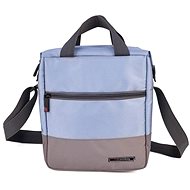 IRIS Barcelona Lunch bag Urban soft 6 l blue-brown - Thermal Bag