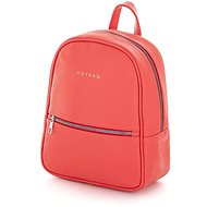 Oxybag Dixy Leather Coral - City Backpack