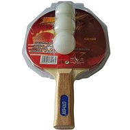 Kubisport Pálka na stolní tenis 2-star s míčky - Table Tennis Set